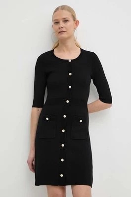 Zdjęcie produktu Morgan sukienka RMFOANA kolor czarny mini rozkloszowana RMFOANA