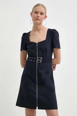 Zdjęcie produktu Morgan sukienka RPIRO kolor granatowy mini dopasowana RPIRO