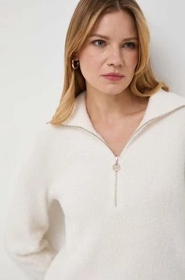Zdjęcie produktu Morgan sweter damski kolor beżowy ciepły z golfem