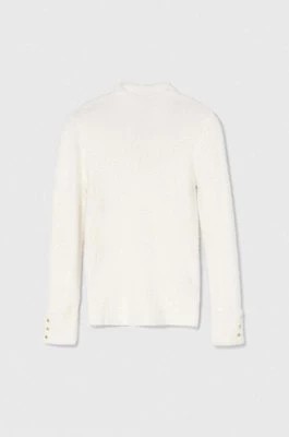 Zdjęcie produktu Morgan sweter damski kolor biały z półgolfem
