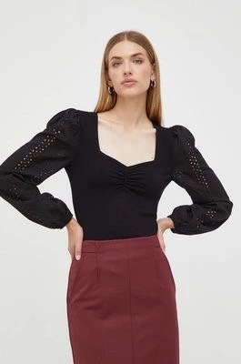 Zdjęcie produktu Morgan sweter damski kolor czarny lekki