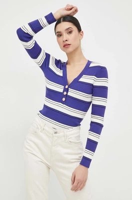Zdjęcie produktu Morgan sweter damski kolor fioletowy lekki
