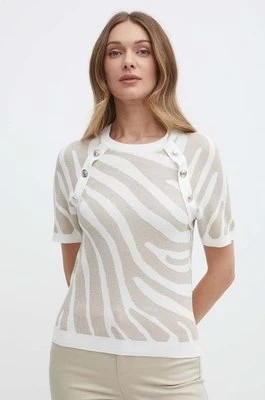 Zdjęcie produktu Morgan t-shirt MISELA kolor beżowy