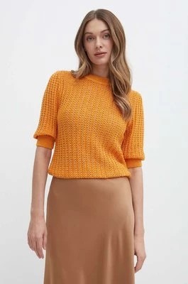 Zdjęcie produktu Morgan sweter MOUSSA damski kolor pomarańczowy lekki MOUSSA