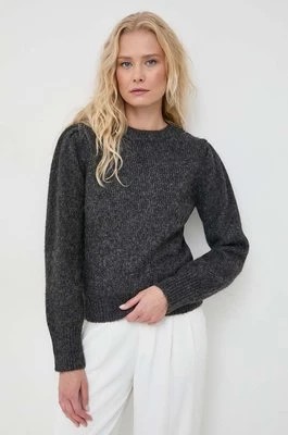 Zdjęcie produktu Morgan sweter z domieszką wełny damski kolor szary