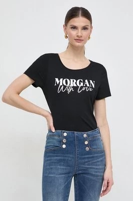 Zdjęcie produktu Morgan t-shirt damski kolor czarny