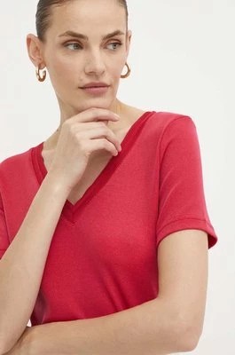 Zdjęcie produktu Morgan t-shirt DIWI damski kolor czerwony DIWI