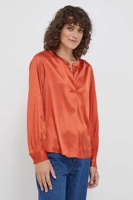 Zdjęcie produktu Mos Mosh bluzka damska kolor pomarańczowy gładka