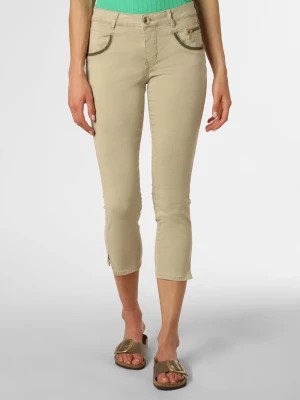 Zdjęcie produktu MOS MOSH Spodnie Kobiety Sztuczne włókno zielony jednolity,