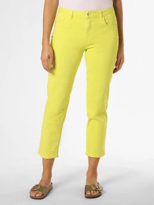 Zdjęcie produktu MOS MOSH Spodnie Kobiety żółty|zielony jednolity,