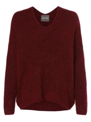 Zdjęcie produktu MOS MOSH Sweter damski z dodatkiem alpaki Kobiety Wełna czerwony marmurkowy,