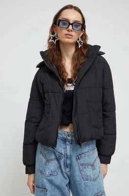 Zdjęcie produktu Moschino Jeans kurtka damska kolor czarny zimowa