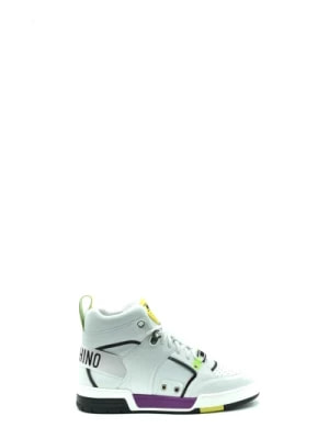 Zdjęcie produktu Moschino, Modne buty sportowe dla mężczyzn White, male,