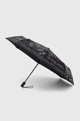 Zdjęcie produktu Moschino parasol kolor czarny 8198