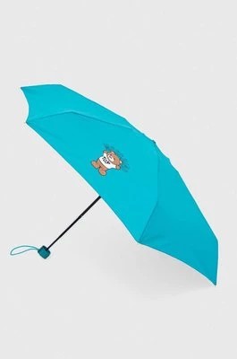 Zdjęcie produktu Moschino parasol kolor turkusowy 8351 SUPERMINIA