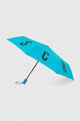 Zdjęcie produktu Moschino parasol kolor turkusowy 8911 OPENCLOSEA