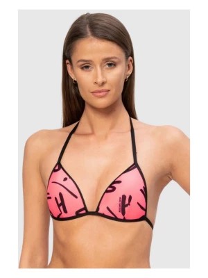 Zdjęcie produktu MOSCHINO Różowa góra od bikini w litery