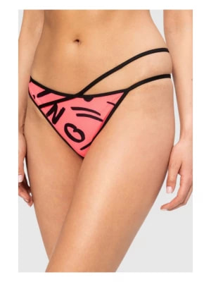 Zdjęcie produktu MOSCHINO Różowy dół od bikini w litery