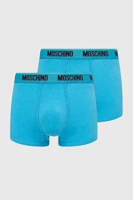 Zdjęcie produktu Moschino Underwear bokserki 2-pack męskie kolor niebieski 241V1A13144406