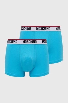 Zdjęcie produktu Moschino Underwear bokserki 2-pack męskie kolor niebieski 241V1A13944300
