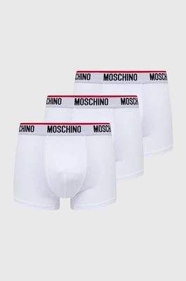 Zdjęcie produktu Moschino Underwear bokserki 3-pack męskie kolor biały 241V1A13954300