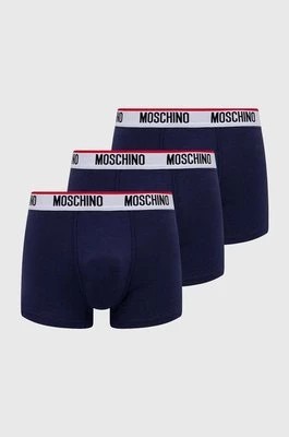 Zdjęcie produktu Moschino Underwear bokserki 3-pack męskie kolor granatowy 241V1A13954300