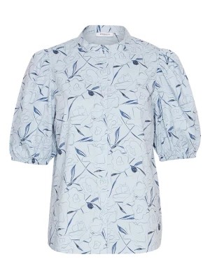 Zdjęcie produktu MOSS COPENHAGEN Bluzka "Parilla Cenila" w kolorze błękitnym rozmiar: S