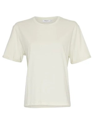 Zdjęcie produktu MOSS COPENHAGEN Koszulka "Terina" w kolorze kremowym rozmiar: M/L