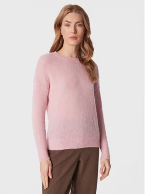 Zdjęcie produktu Moss Copenhagen Sweter Femme 17223 Różowy Regular Fit