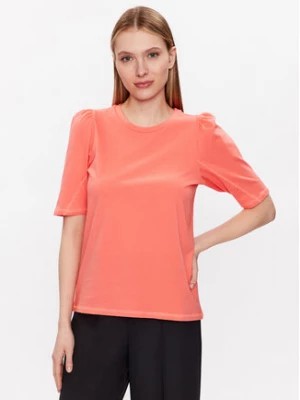 Zdjęcie produktu Moss Copenhagen T-Shirt Tig 17329 Różowy Regular Fit