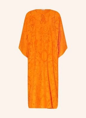 Zdjęcie produktu Mrs & Hugs Sukienka Letnia Typu Kaftan Z Rękawami 3/4 orange