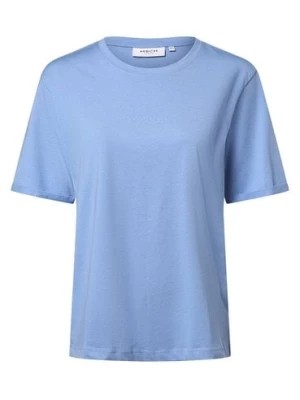 Zdjęcie produktu Msch Copenhagen Koszulka damska - MSCHTerina Kobiety Bawełna niebieski jednolity, L/XL