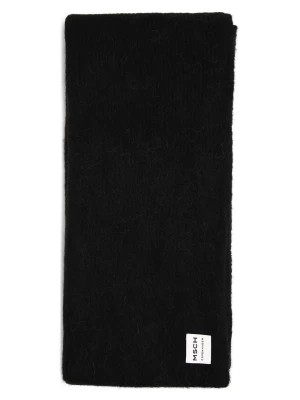Zdjęcie produktu Msch Copenhagen Szalik damski z domieszką alpaki Kobiety Sztuczne włókno czarny jednolity,