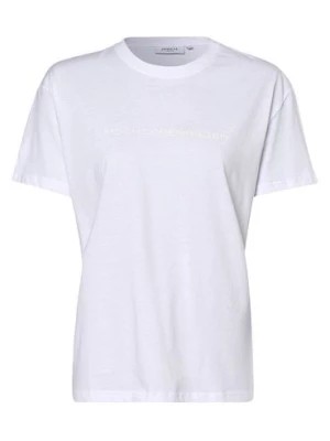 Zdjęcie produktu Msch Copenhagen T-shirt damski Kobiety Bawełna biały nadruk,
