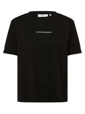 Zdjęcie produktu Msch Copenhagen T-shirt damski Kobiety Bawełna czarny nadruk, S/M