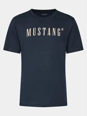 Zdjęcie produktu Mustang T-Shirt Austin 1014695 Granatowy Regular Fit