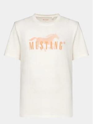 Zdjęcie produktu Mustang T-Shirt Austin 1014928 Biały Regular Fit