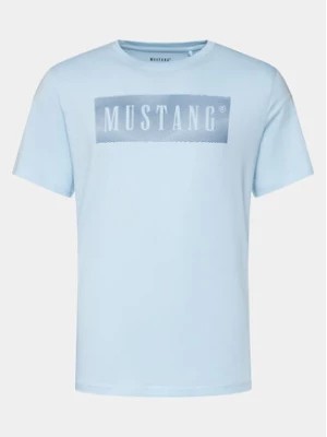 Zdjęcie produktu Mustang T-Shirt Austin 1014937 Błękitny Regular Fit