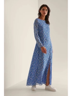 Zdjęcie produktu NA-KD Sukienka w kolorze niebieskim rozmiar: 38