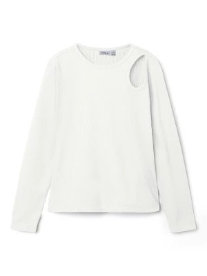 Zdjęcie produktu name it Koszulka "Babille" w kolorze białym rozmiar: 122/128