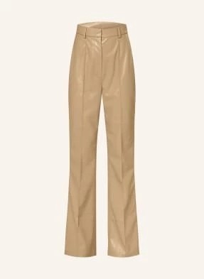 Zdjęcie produktu Nanushka Spodnie Leena Z Imitacji Skóry beige
