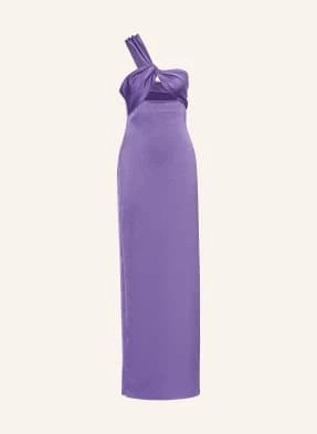 Zdjęcie produktu Nanushka Sukienka Na Jedno Ramię Maseco Z Wycięciem lila