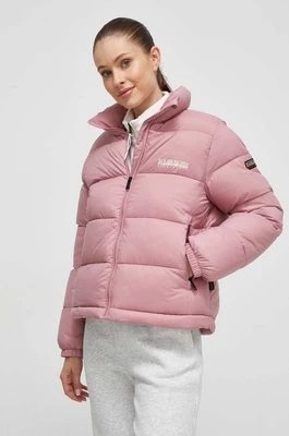 Zdjęcie produktu Napapijri kurtka damska kolor różowy zimowa