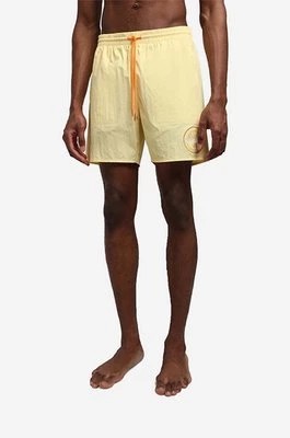 Zdjęcie produktu Napapijri szorty kąpielowe męskie kolor żółty gładkie NA4G5C.YB5-YB5