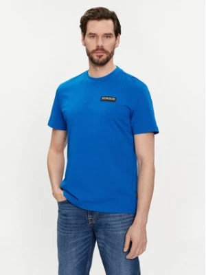 Zdjęcie produktu Napapijri T-Shirt Iaato NP0A4HFZ Niebieski Regular Fit