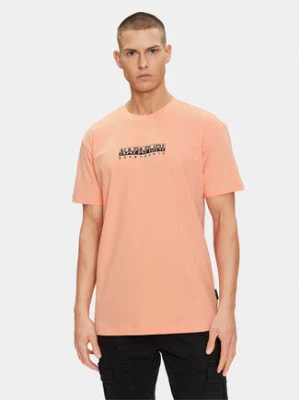 Zdjęcie produktu Napapijri T-Shirt NP0A4H8S Różowy Regular Fit