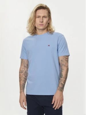 Zdjęcie produktu Napapijri T-Shirt Salis NP0A4H8D Błękitny Regular Fit