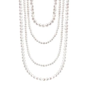 Zdjęcie produktu Naszyjnik z pereł z cyrkoniami - Pearls Pearls - Biżuteria YES