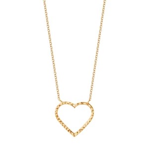 Zdjęcie produktu Naszyjnik złoty - serce - La Prima Shine La Prima Shine - Biżuteria YES