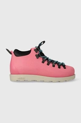 Zdjęcie produktu Native buty Fitzsimmons damskie kolor różowy na płaskim obcasie 31106848.5716